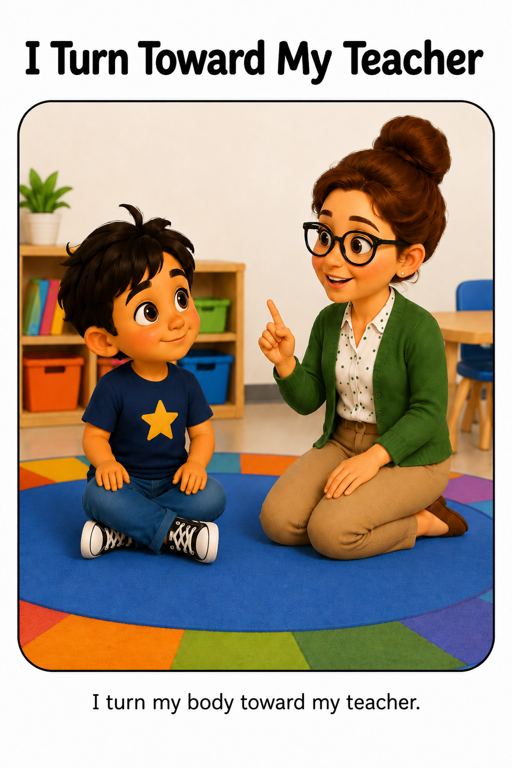Listening to My Teacher Social Story for Autism | Speech Fuel