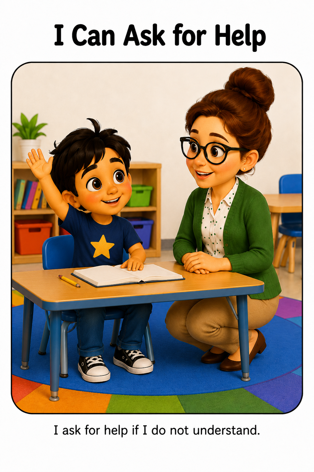 Listening to My Teacher Social Story for Autism | Speech Fuel