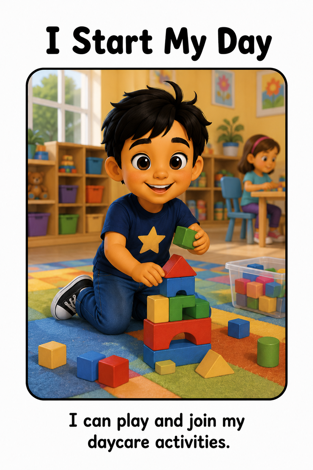 Daycare Drop Off Social Story for Autism | Speech Fuel