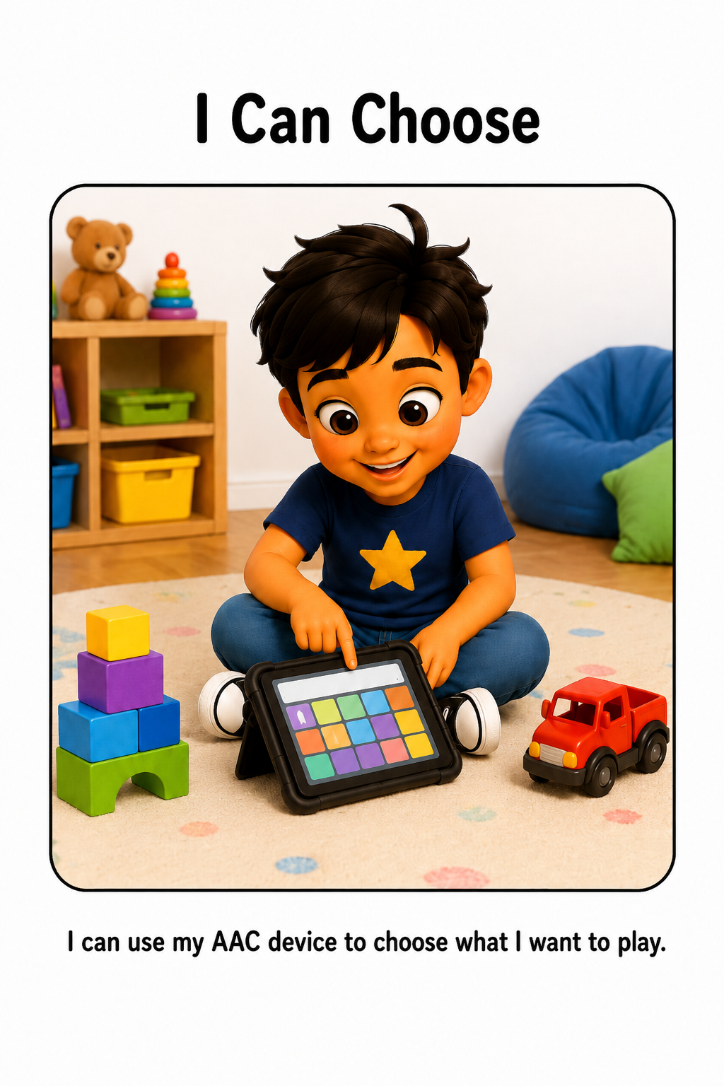 Using My AAC Device During Play Social Story | Speech Fuel