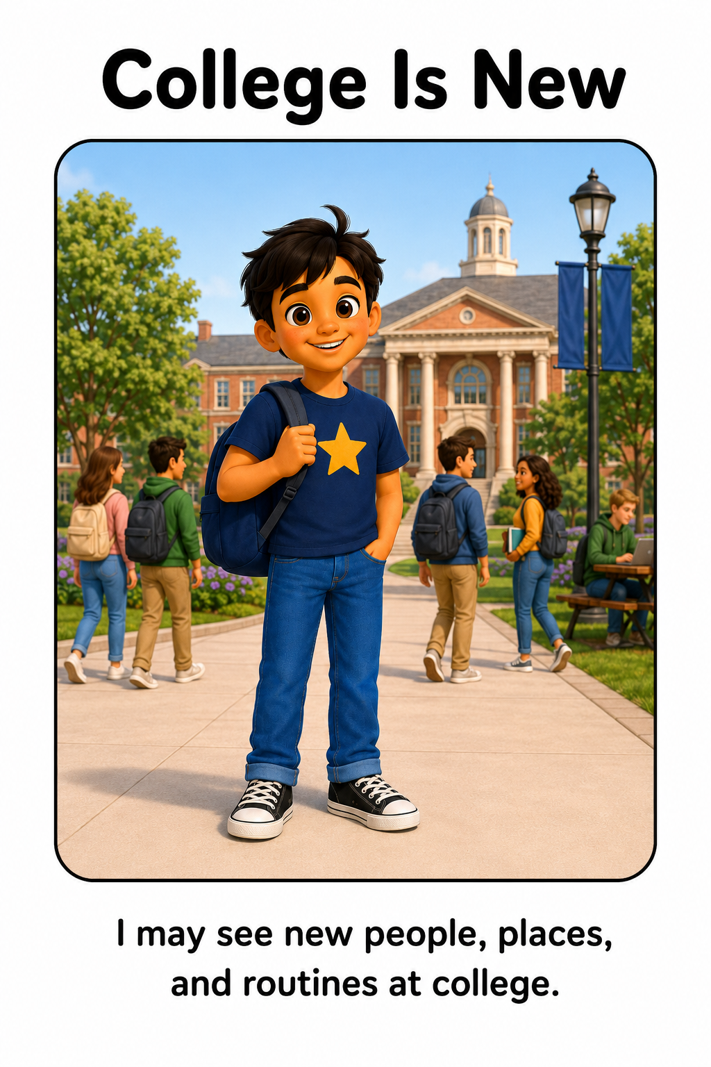 Going to College Social Story for Autism | Speech Fuel