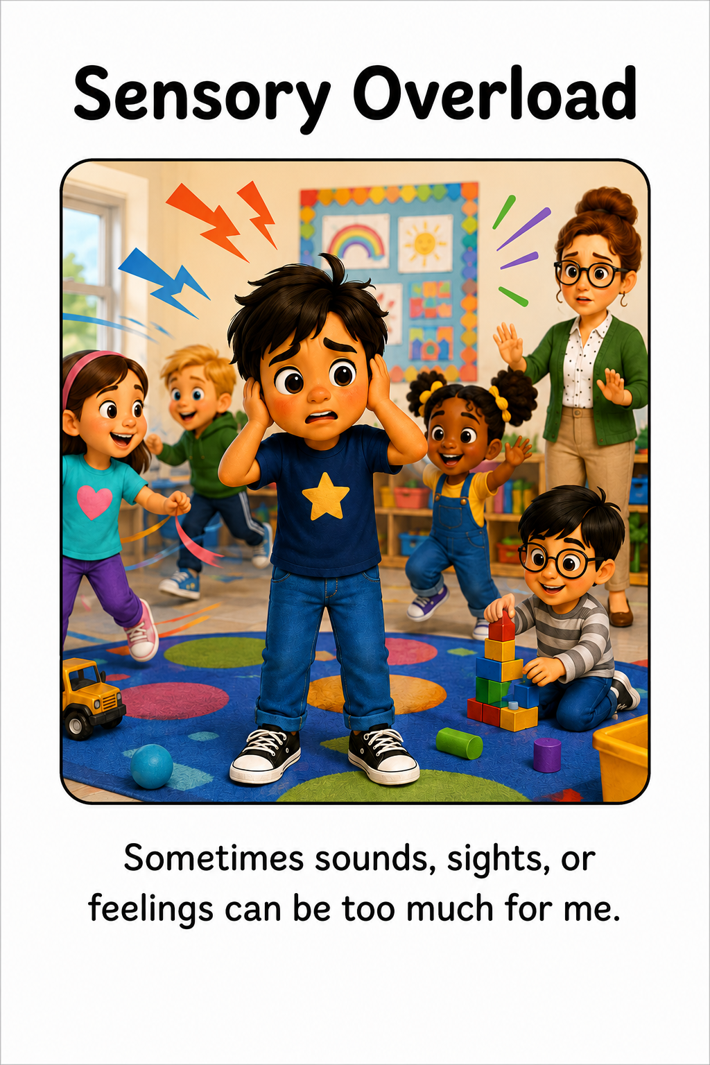 Sensory Overload Social Story Autism