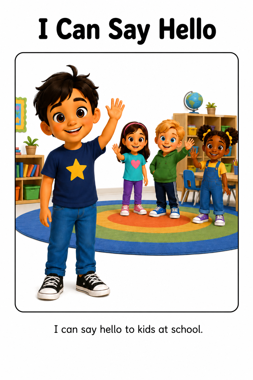 Making Friends at School Social Story for Autism | Speech Fuel