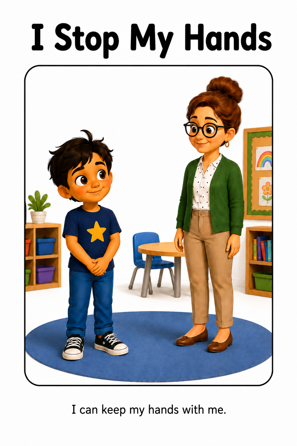 When I Am Told to Stop Social Story for Autism | Speech Fuel