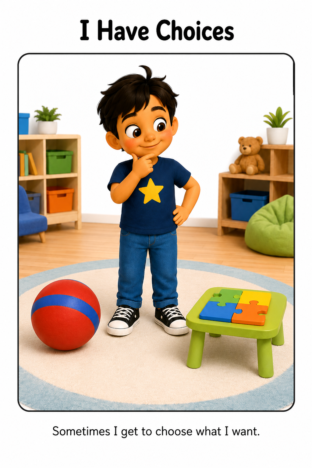 I Can Make a Choice Social Story for Autism | Speech Fuel