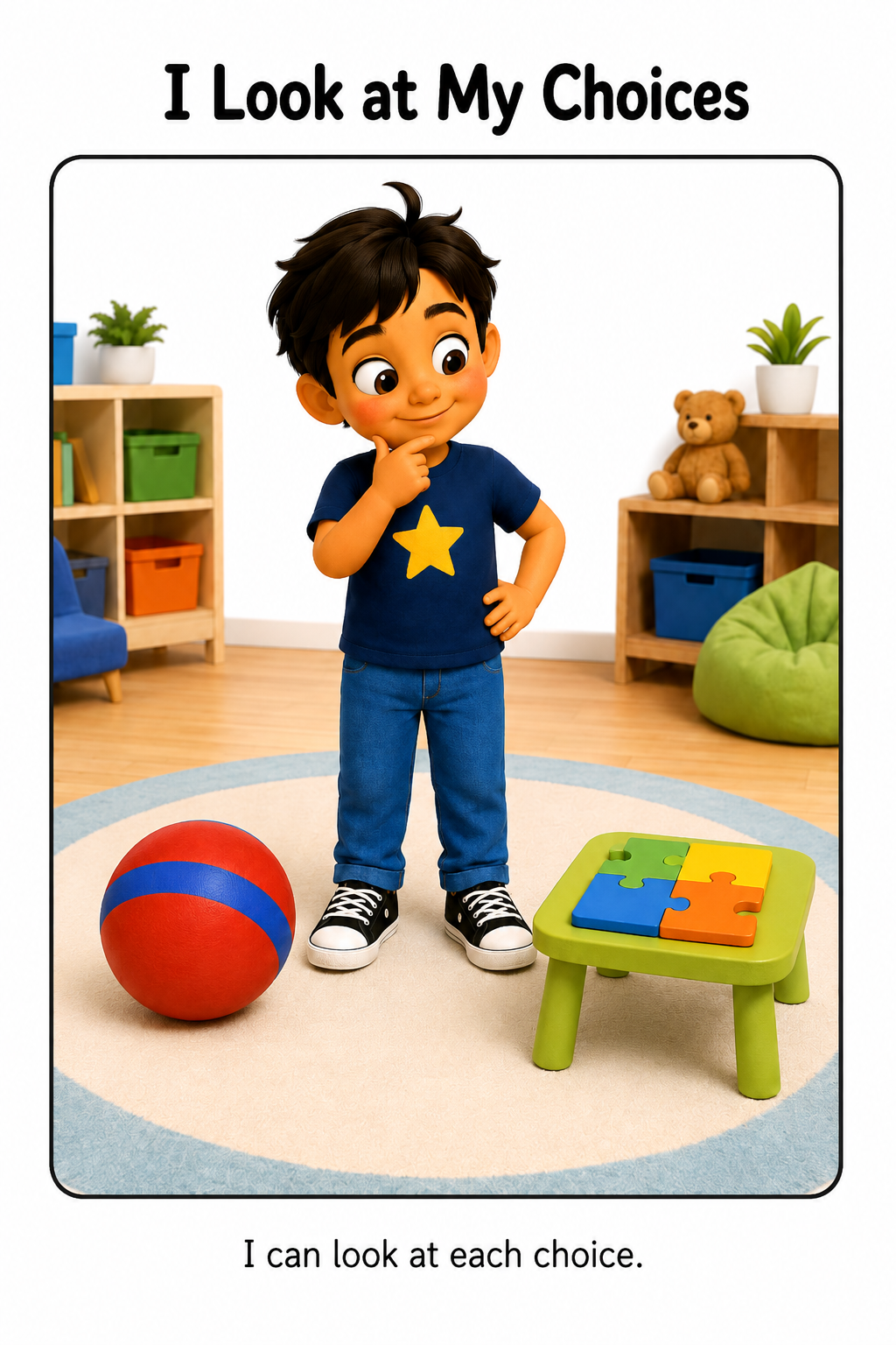 I Can Make a Choice Social Story for Autism | Speech Fuel