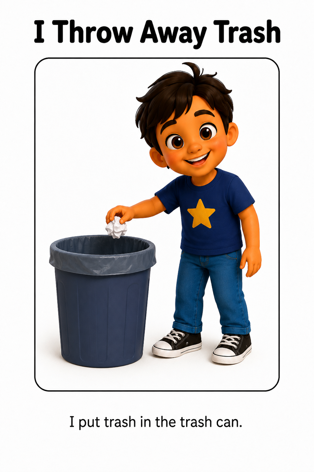 Cleaning Up Social Story for Autism | Speech Fuel