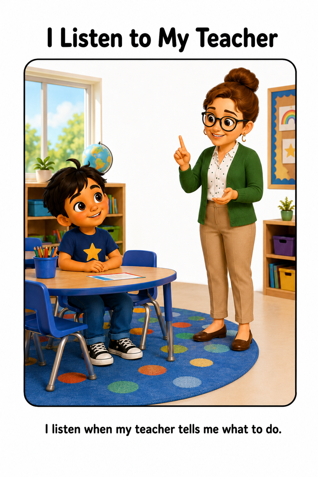 Classroom Routine Social Story for Autism | Speech Fuel