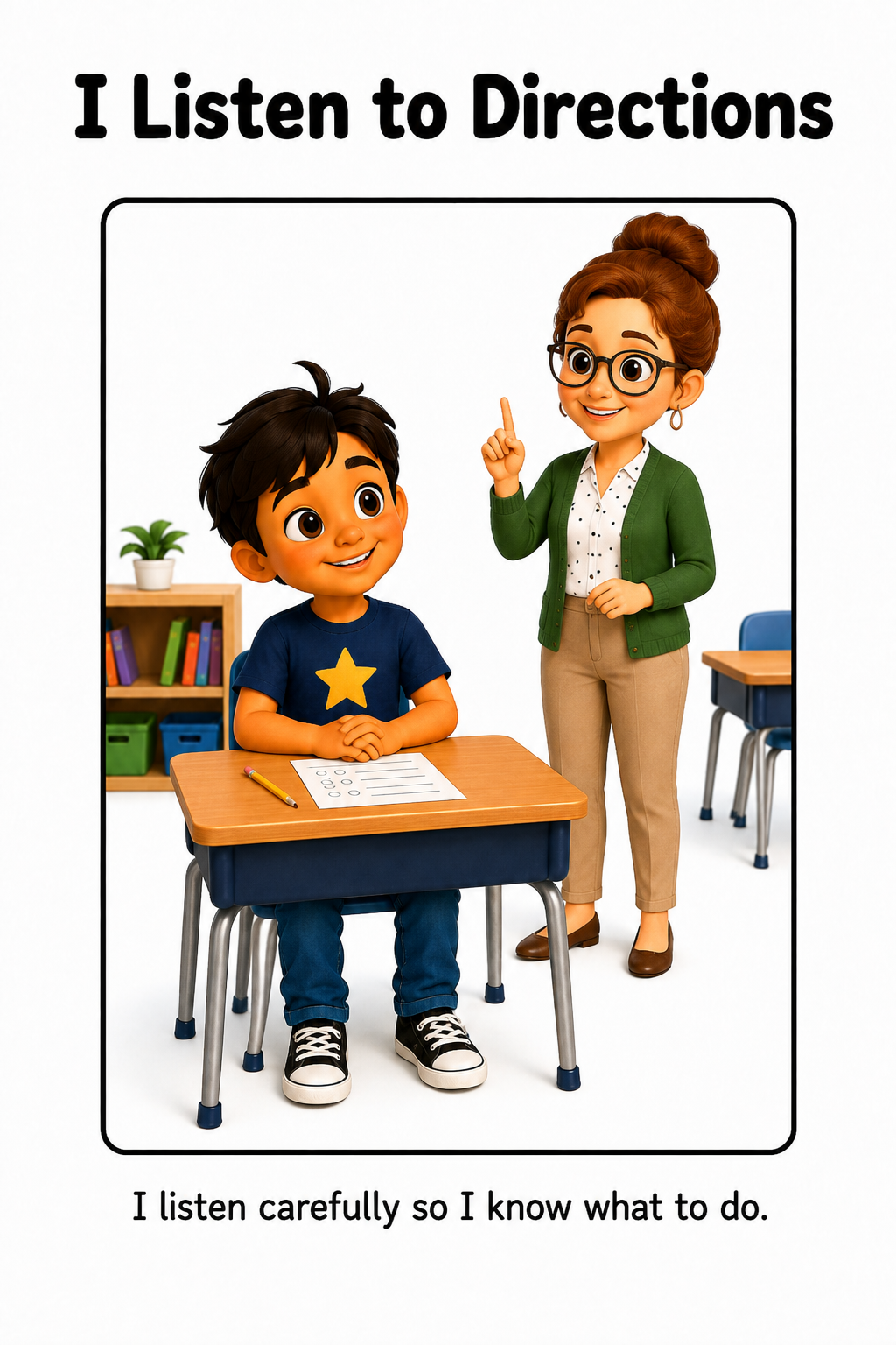 Testing Day Social Story for Autism | Speech Fuel