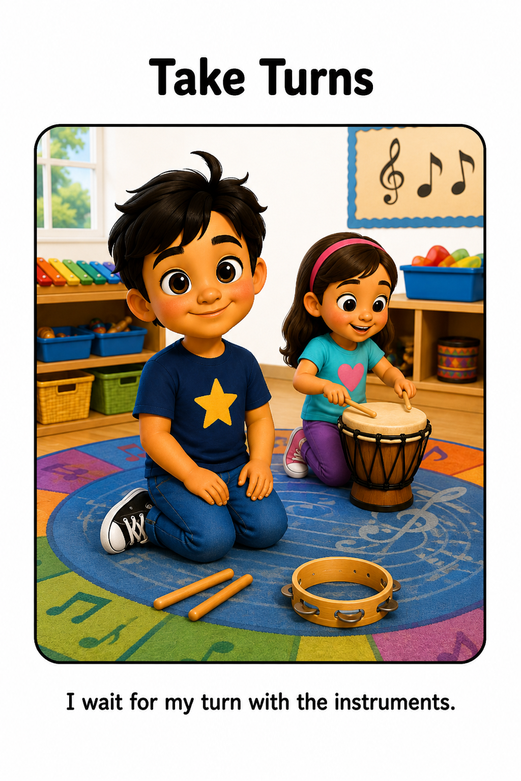 Going to Music Class Social Story for Autism | Speech Fuel