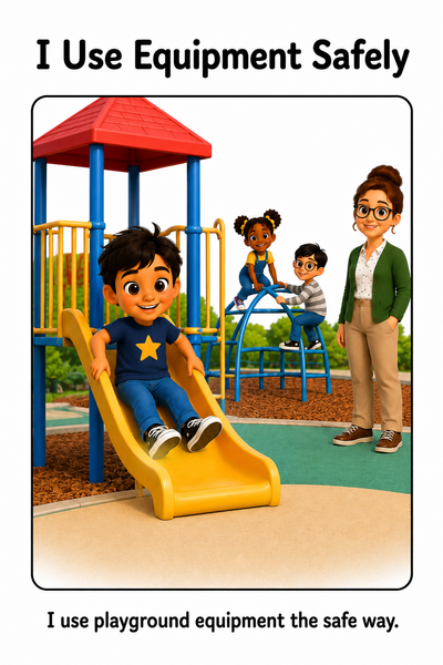 Recess Rules Social Story
