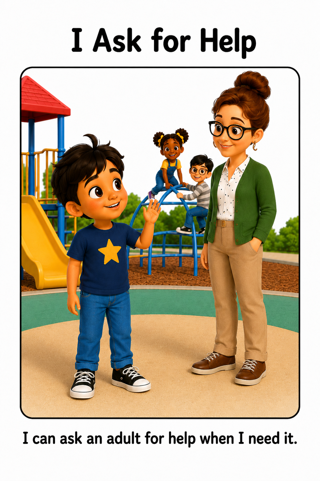 Recess Rules Social Story for Autism | Speech Fuel