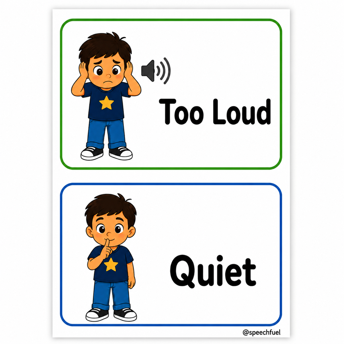 Functional Communication AAC Cards for Autism | Speech Fuel
