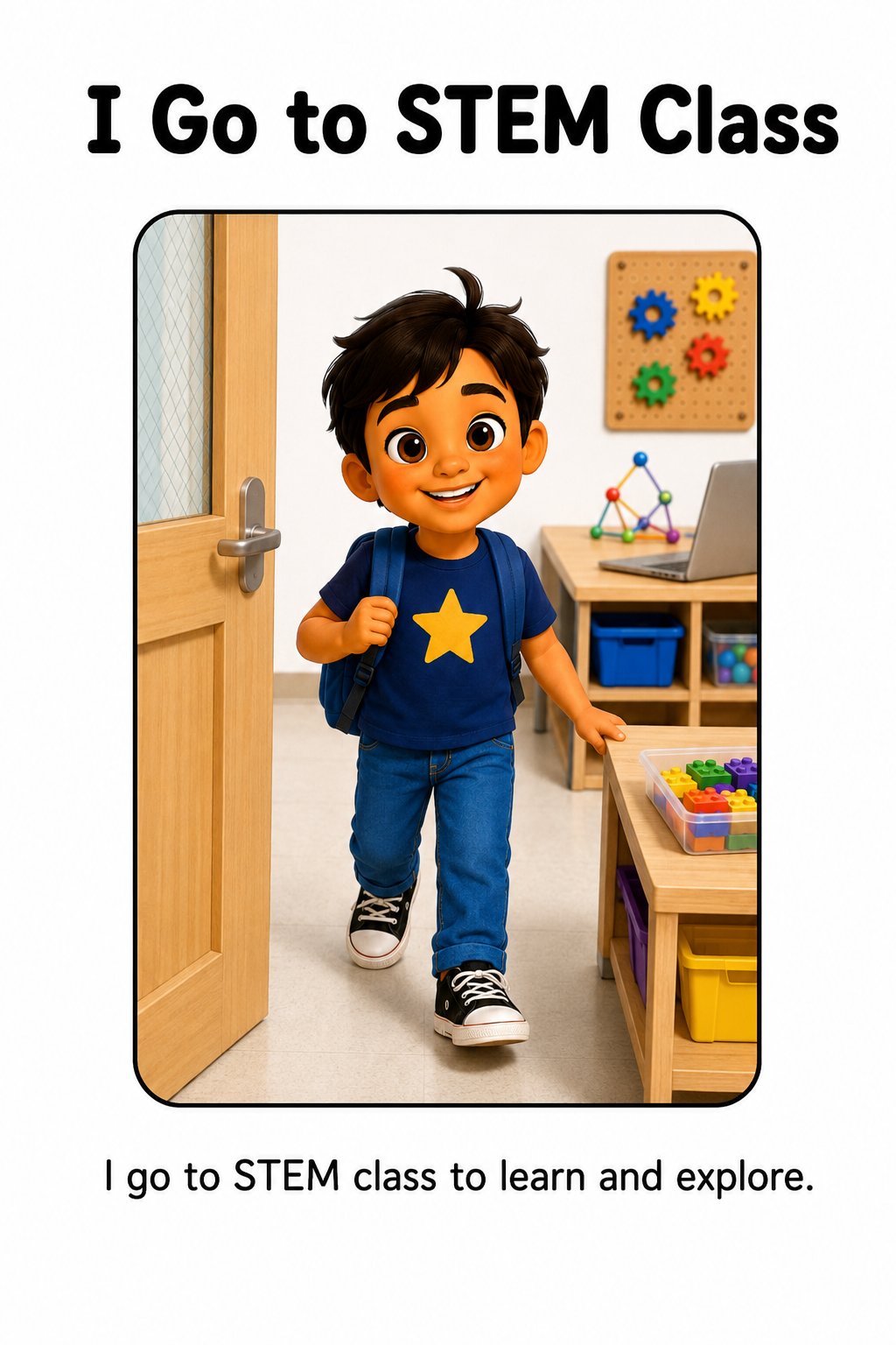 STEM and Technology Class Social Story for Autism | Speech Fuel