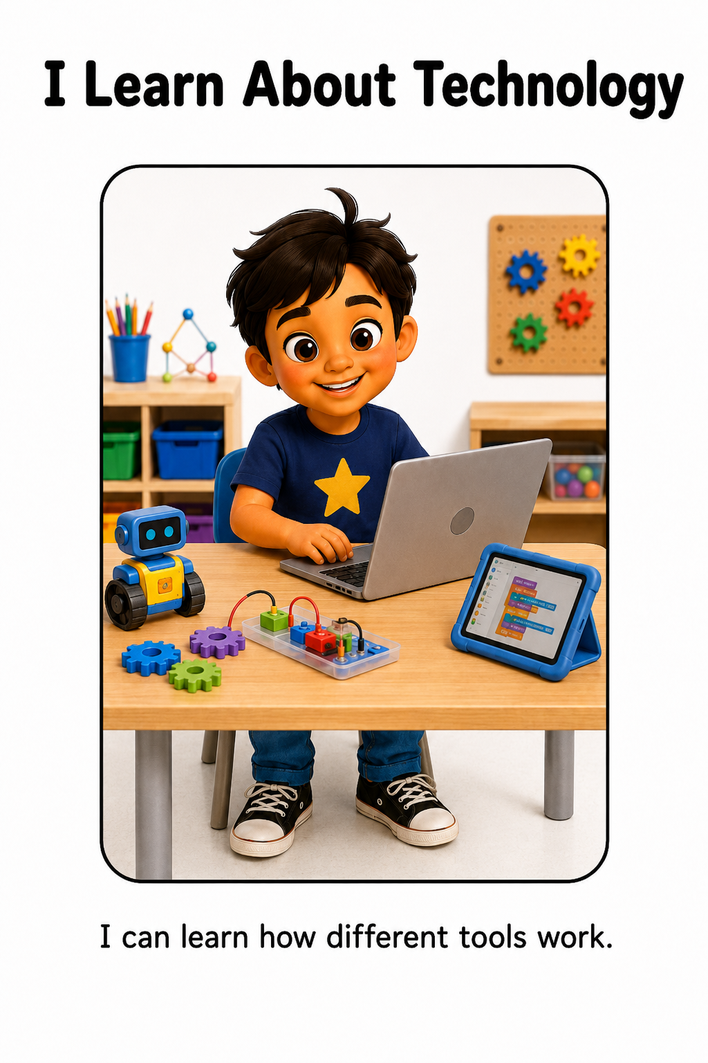 STEM and Technology Class Social Story for Autism | Speech Fuel