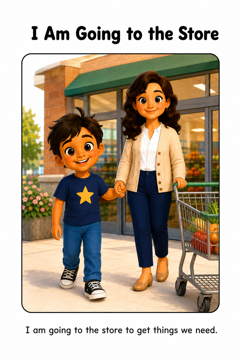 Going to the Store Social Story for Autism | Speech Fuel
