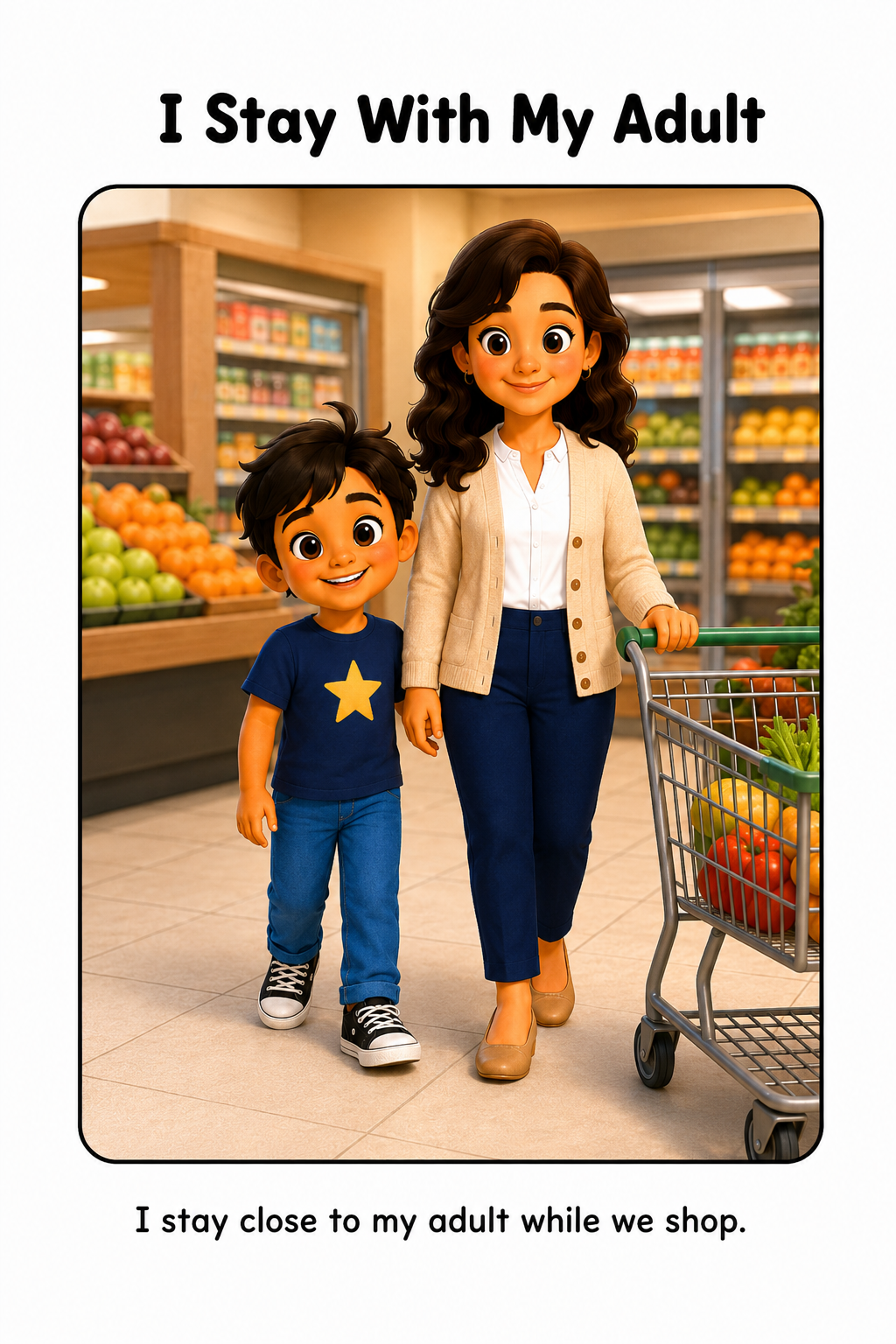 Going to the Store Social Story for Autism | Speech Fuel