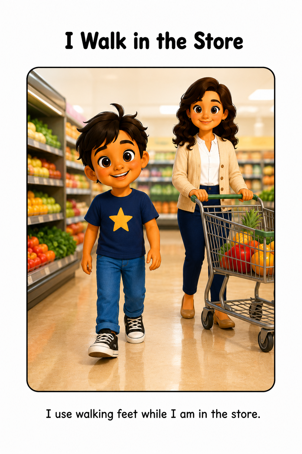 Going to the Store Social Story for Autism | Speech Fuel