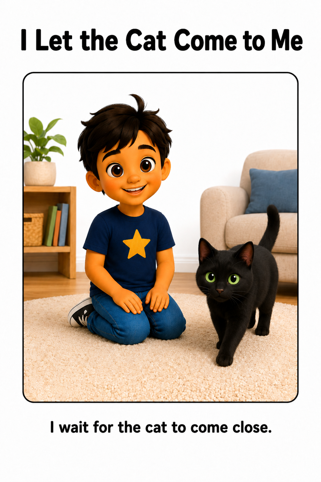 Gentle Hands With Cats Social Story for Autism | Speech Fuel