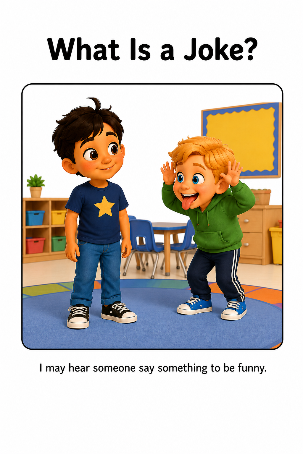 Understanding Jokes Social Story for Autism | Speech Fuel