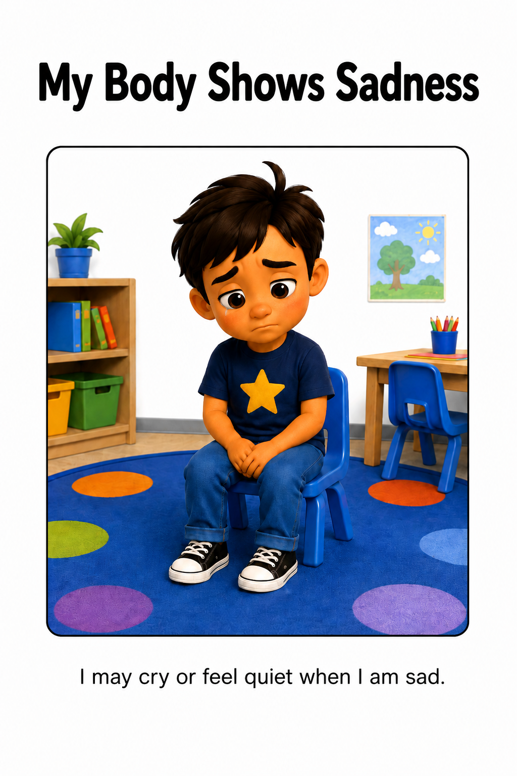 I Feel Sad Social Story for Autism | Speech Fuel