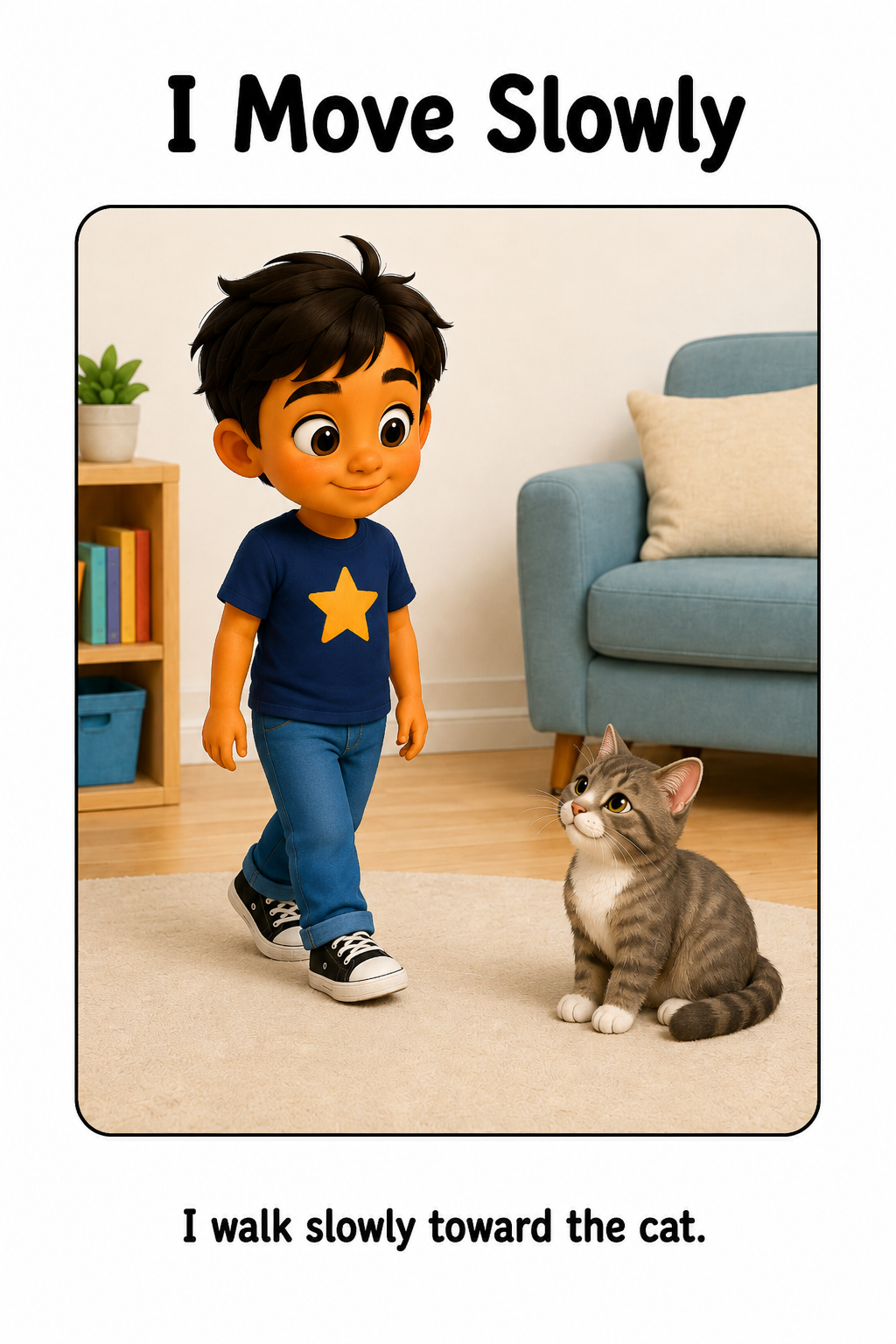 Petting a Cat Social Story for Autism | Speech Fuel
