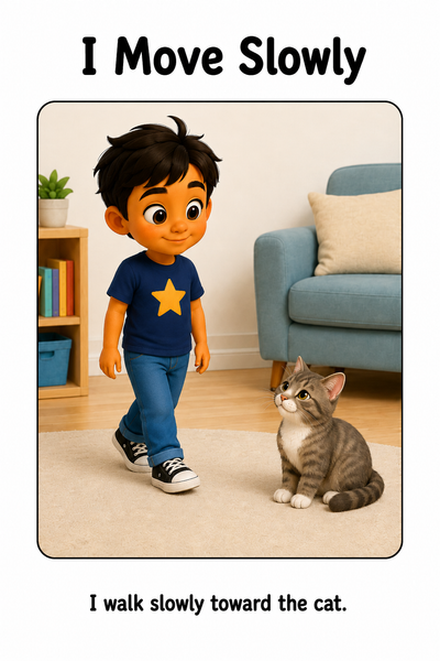 Petting a Cat Social Story