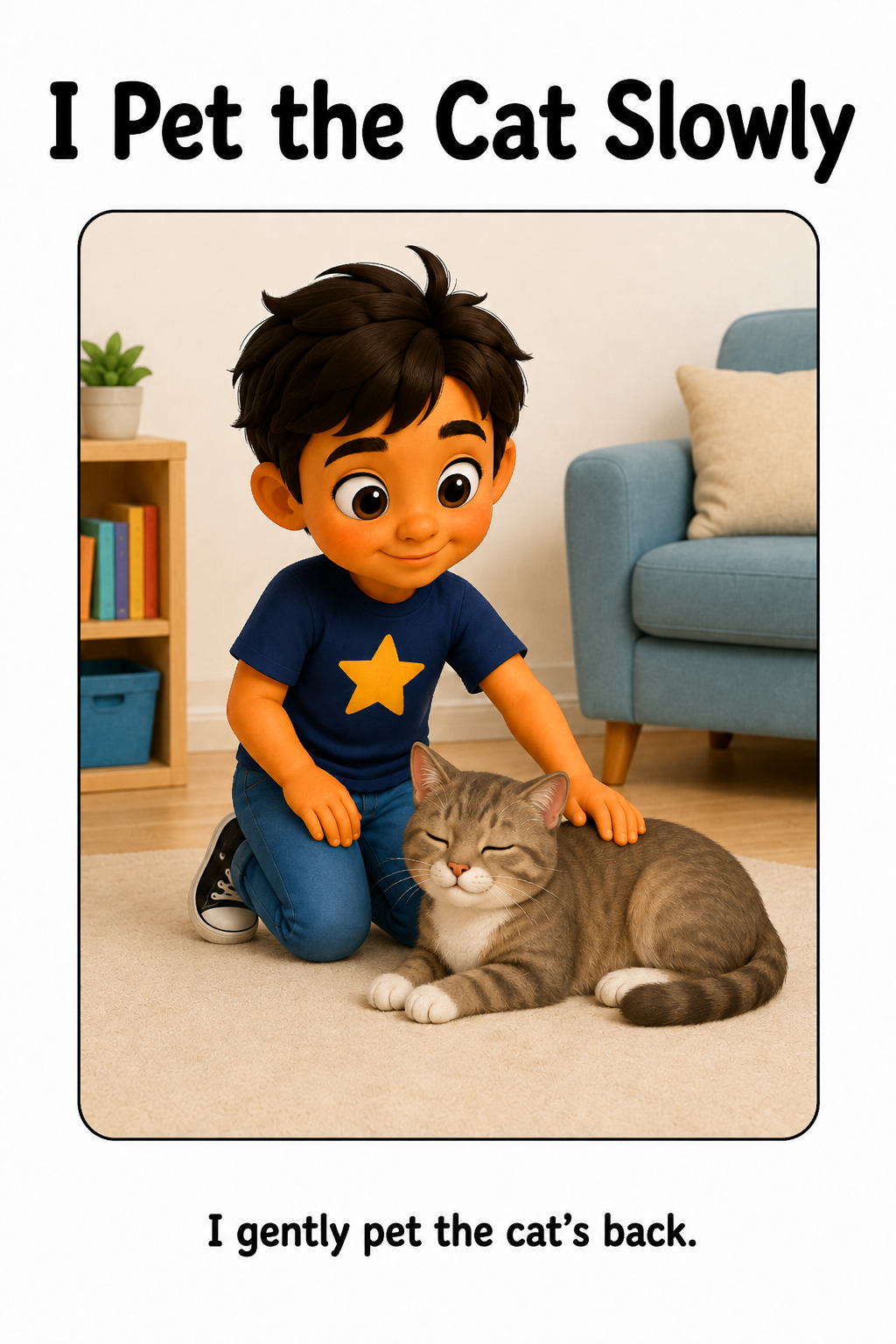 Petting a Cat Social Story for Autism | Speech Fuel
