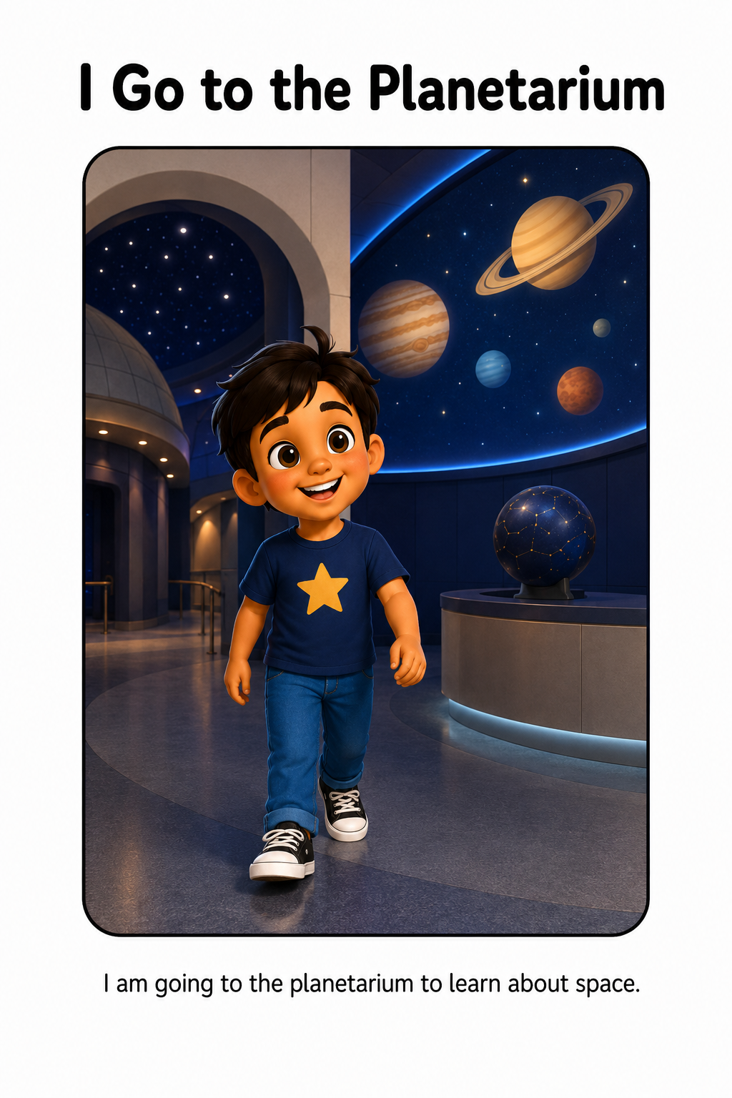 Going to the Planetarium Social Story for Autism | Speech Fuel