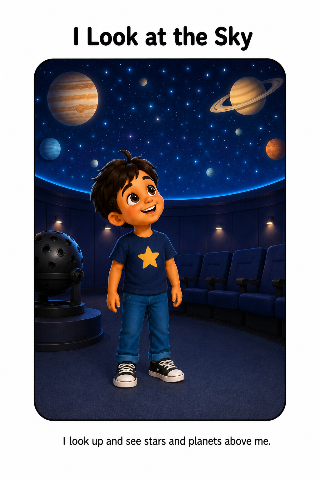 Going to the Planetarium Social Story for Autism | Speech Fuel