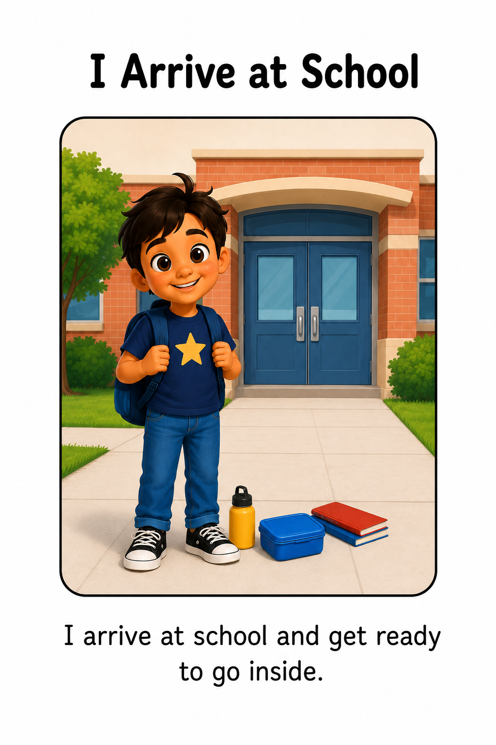 Going to School Social Story for Autism | Speech Fuel