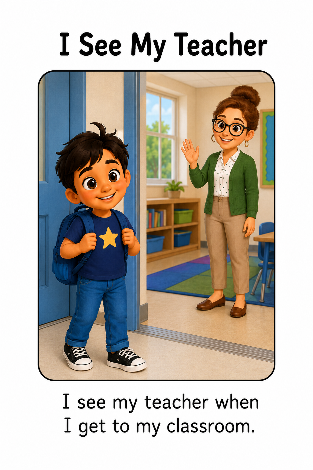 Going to School Social Story for Autism | Speech Fuel