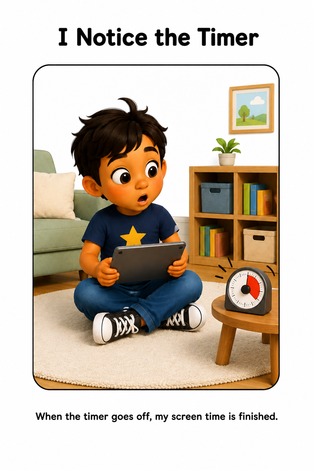 Screen Time Social Story for Autism | Speech Fuel