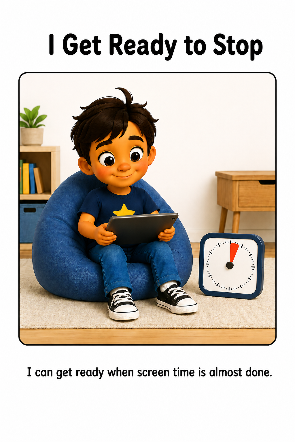Ending Screen Time Social Story for Autism | Speech Fuel
