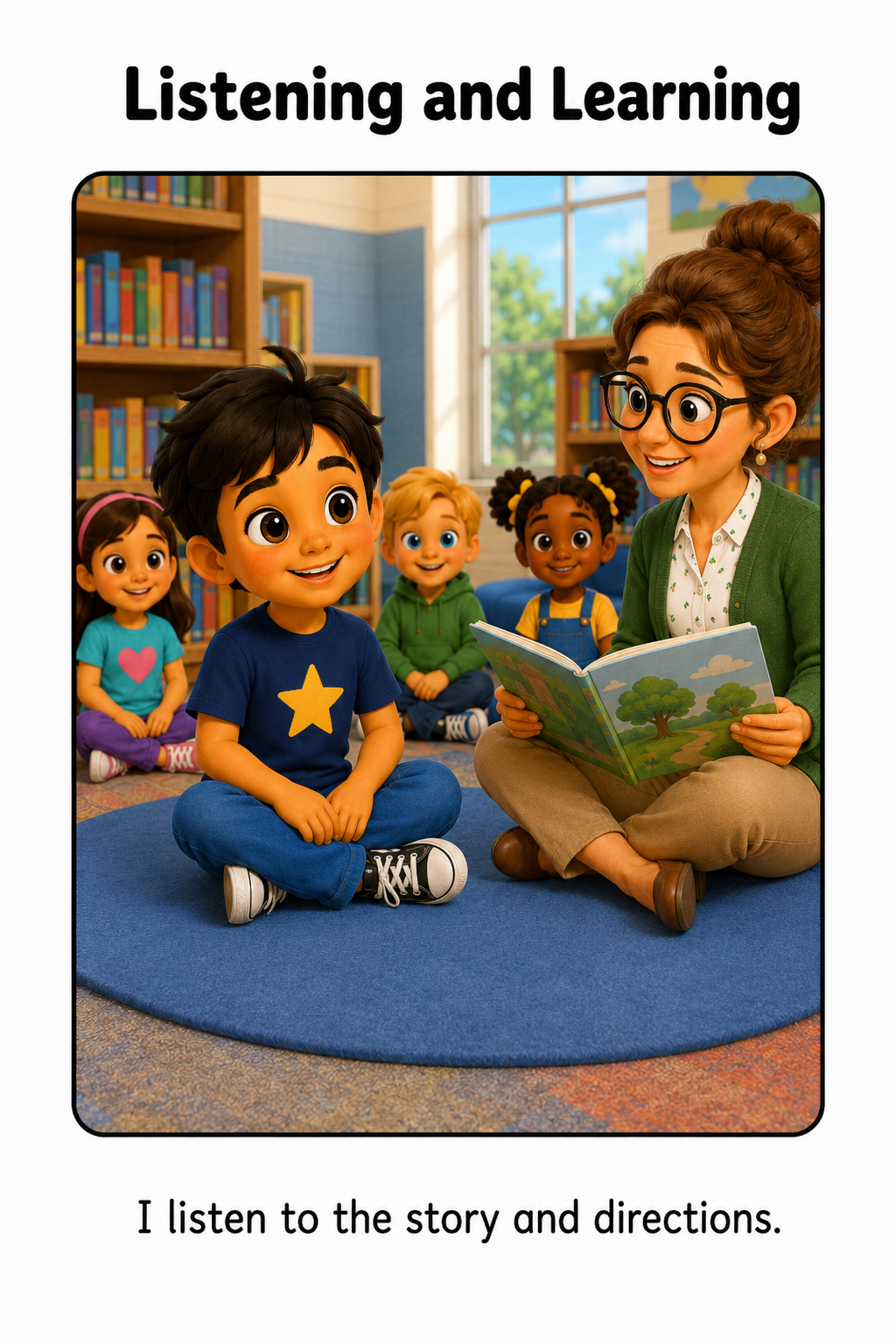 Going to Library Class Social Story for Autism | Speech Fuel