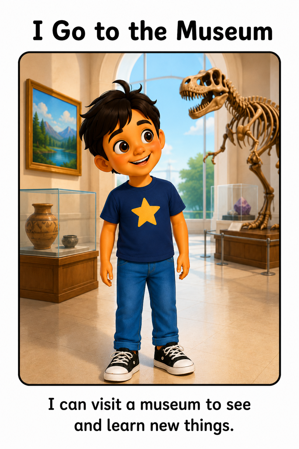 Going to a Museum Social Story for Autism | Speech Fuel