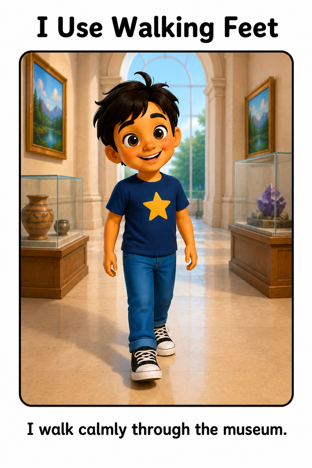 Going to a Museum Social Story for Autism | Speech Fuel