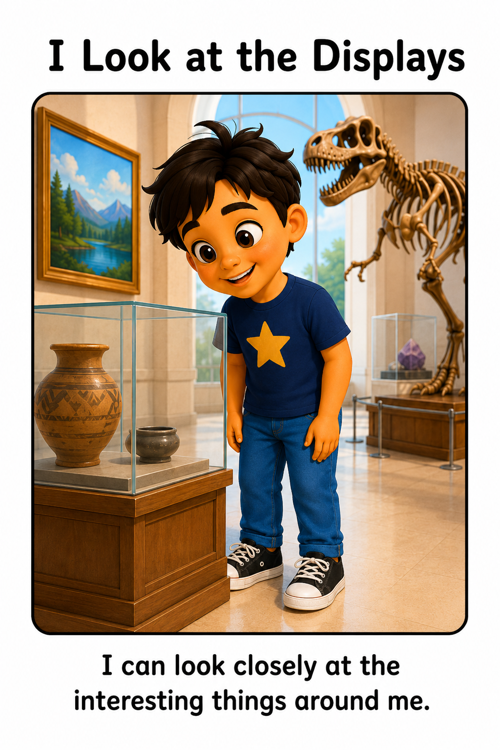 Going to a Museum Social Story for Autism | Speech Fuel