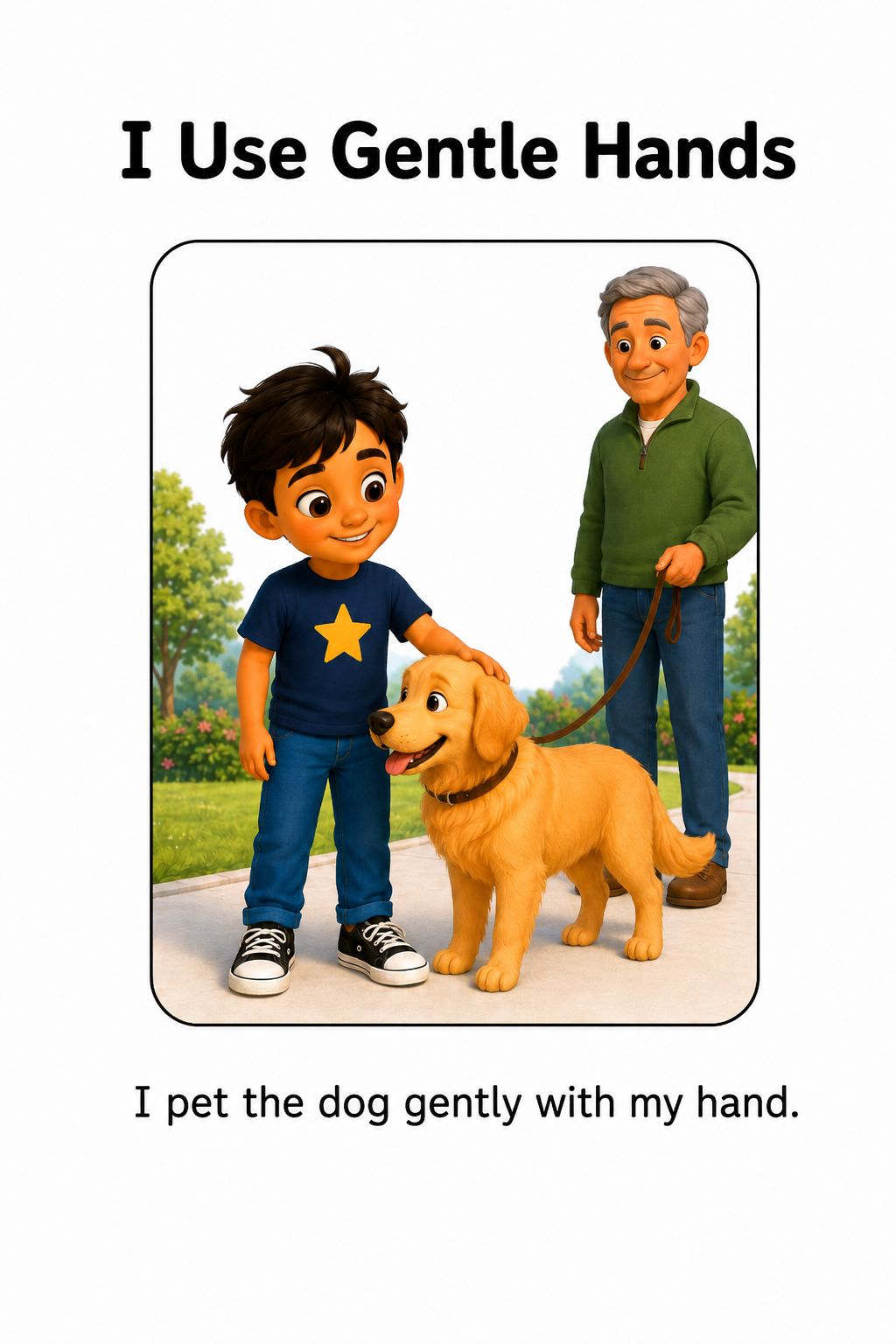 Meeting a Dog Social Story for Autism | Speech Fuel