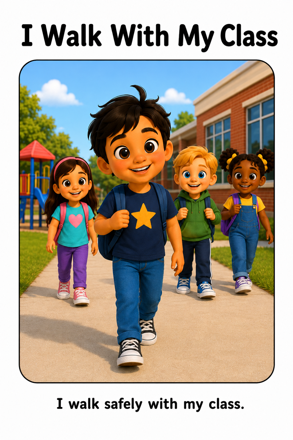 Going to Recess Social Story for Autism | Speech Fuel