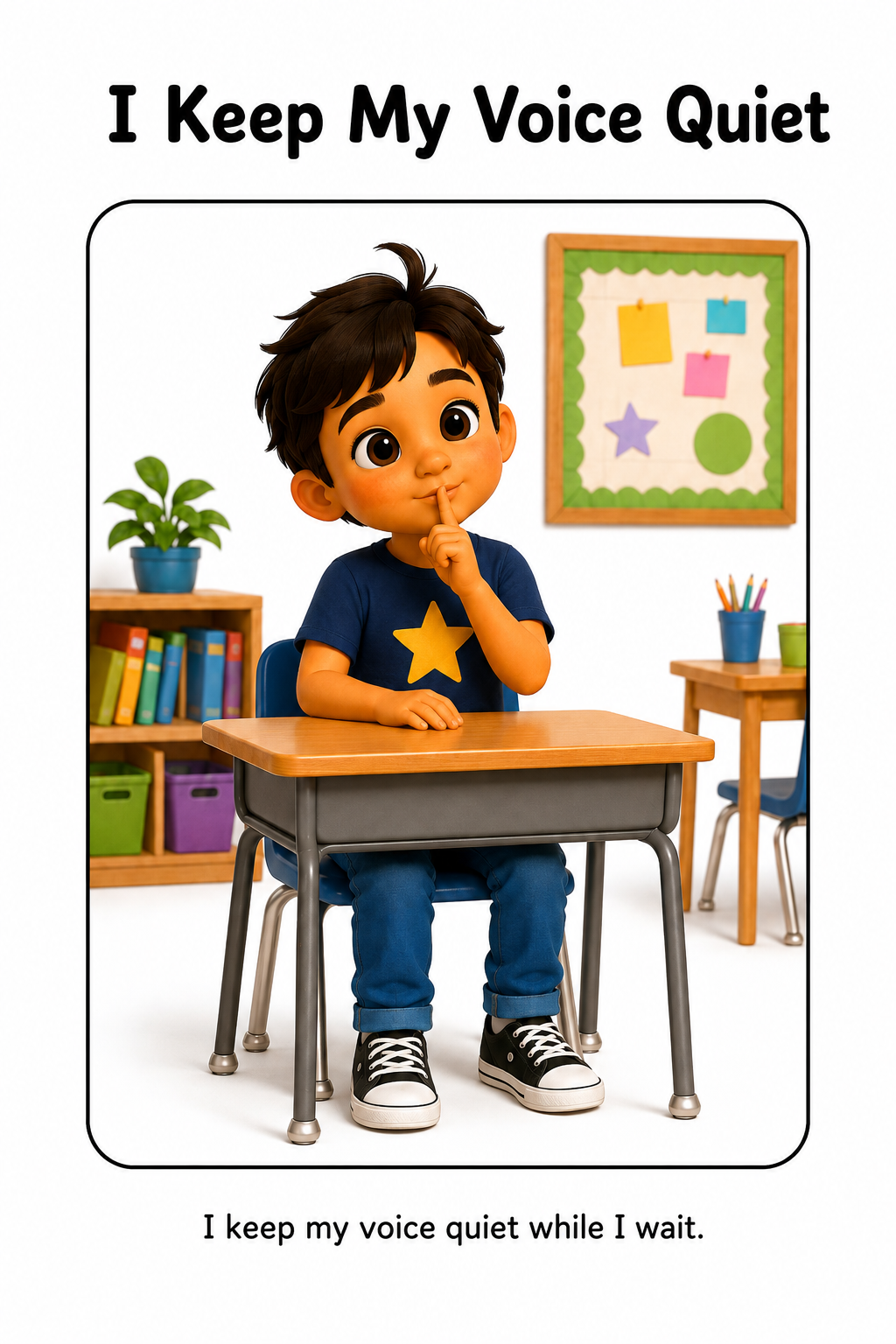 Raising My Hand Social Story for Autism | Speech Fuel