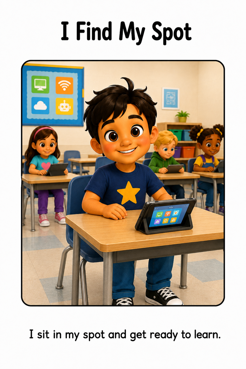 Going to Technology Class Social Story for Autism | Speech Fuel