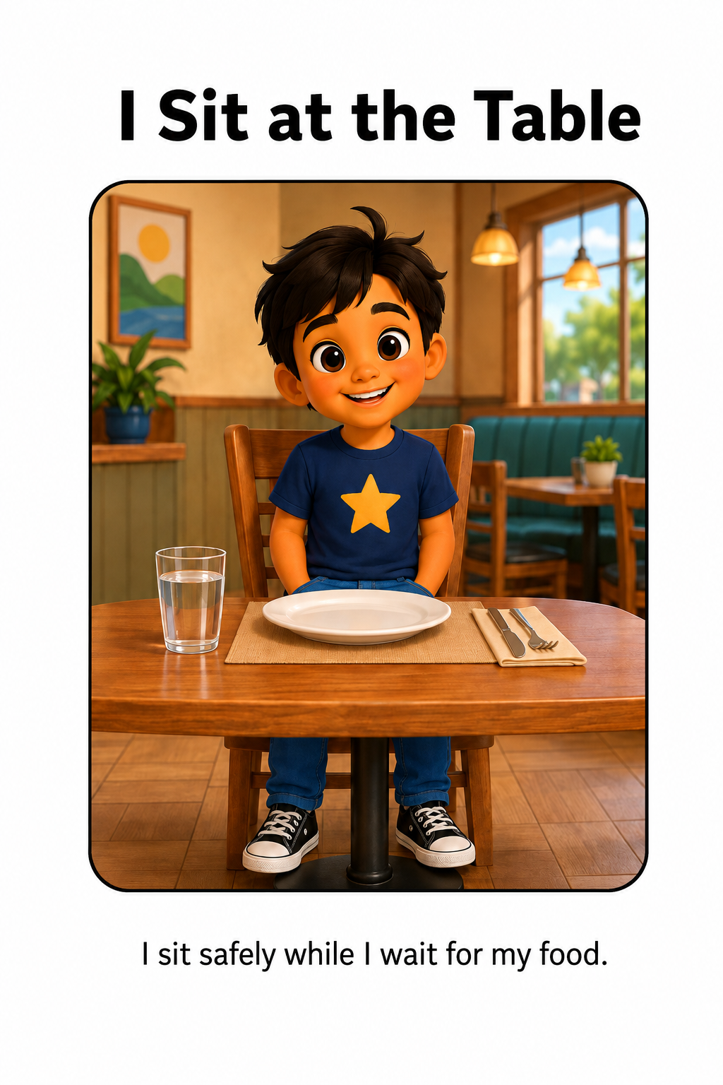 Waiting for My Food Social Story for Autism | Speech Fuel