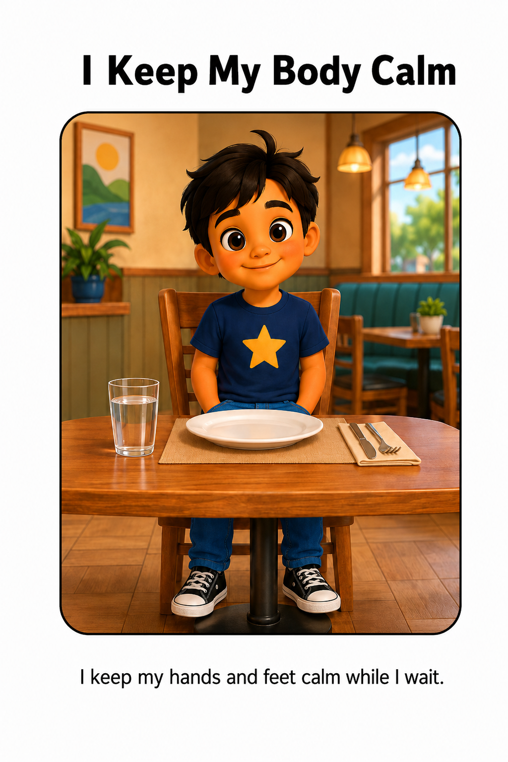 Waiting for My Food Social Story for Autism | Speech Fuel