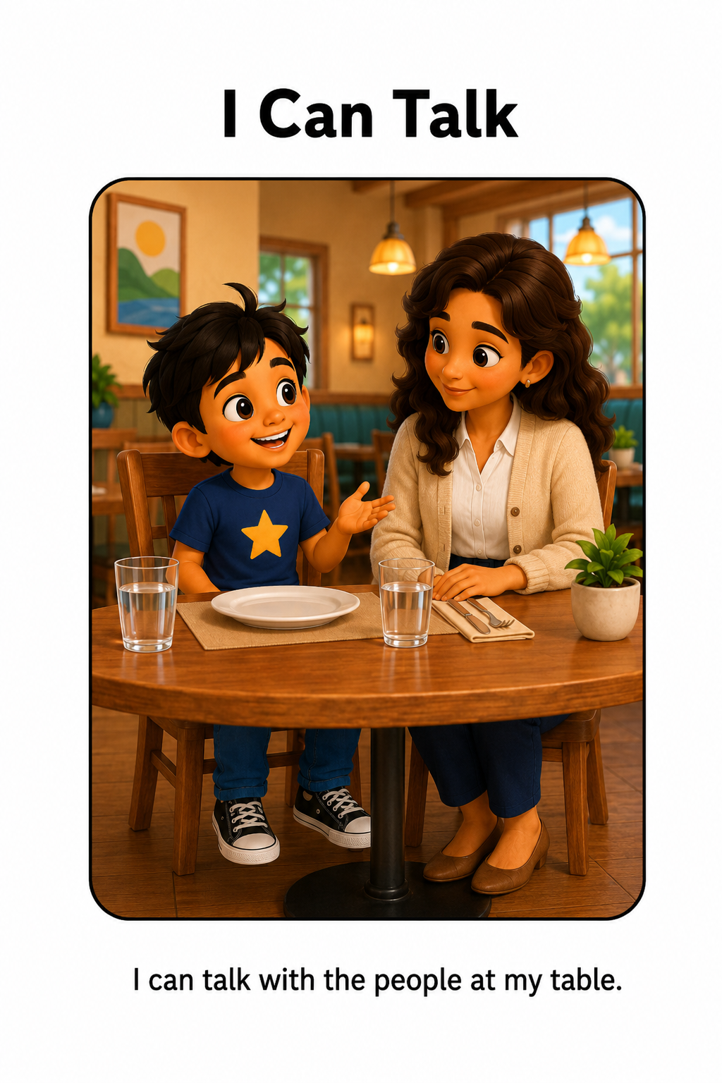 Waiting for My Food Social Story for Autism | Speech Fuel