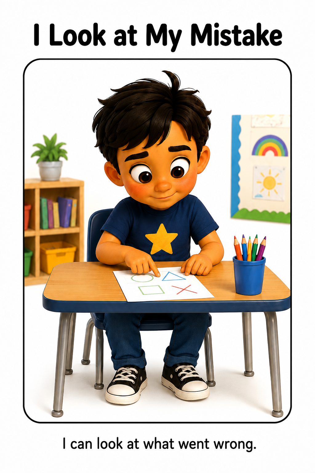 When I Make a Mistake Social Story for Autism | Speech Fuel