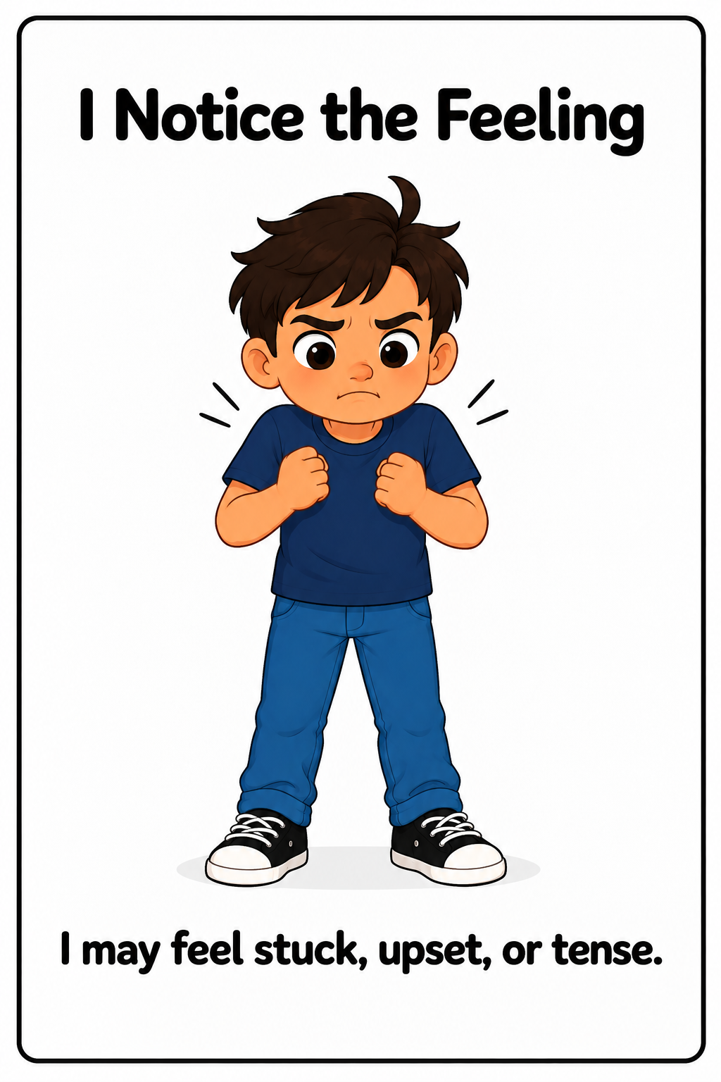 When I Feel Frustrated Social Story