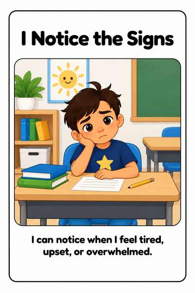 When I Need a Break Social Story