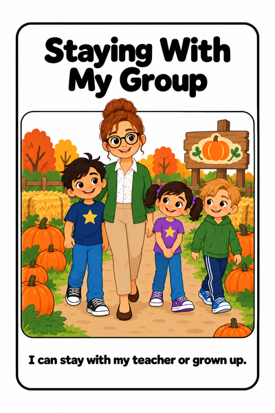Going to the Pumpkin Patch Social Story