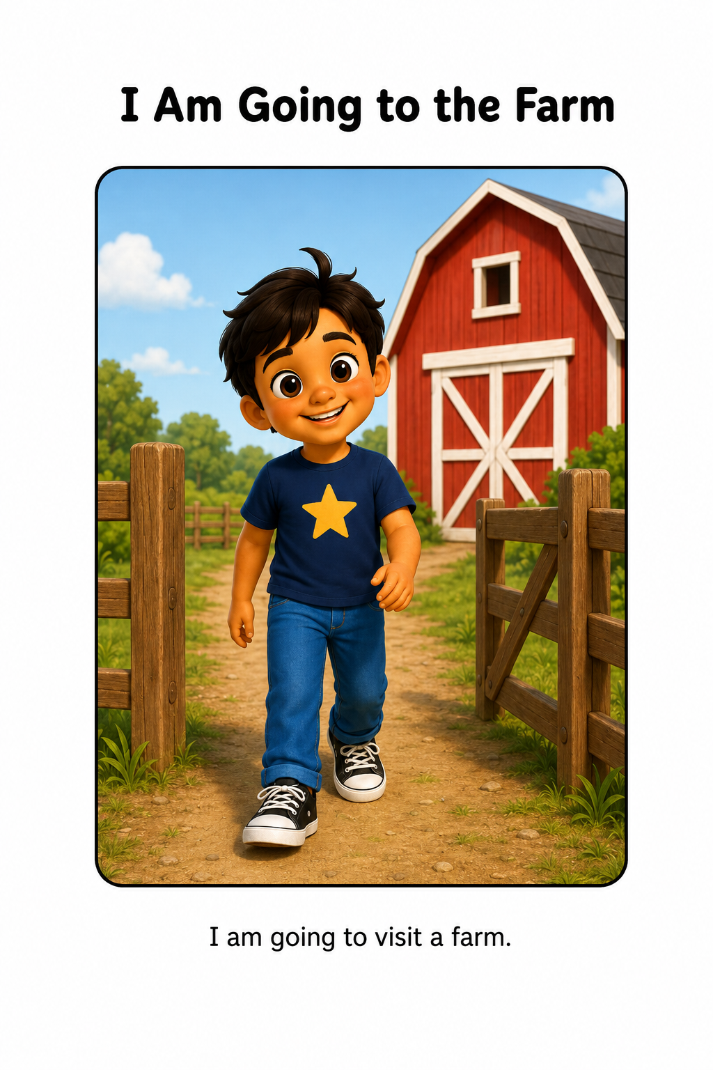 Visiting a Farm Social Story for Autism | Speech Fuel